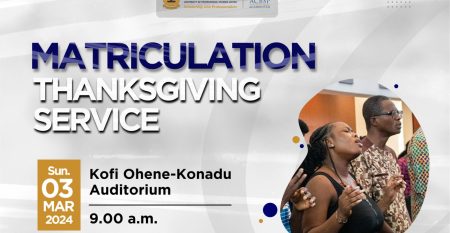 Matriculation Thanksgiving Service