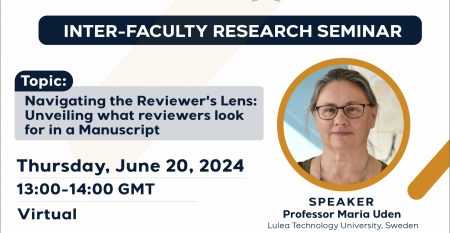 Inter Faculty Research Seminar